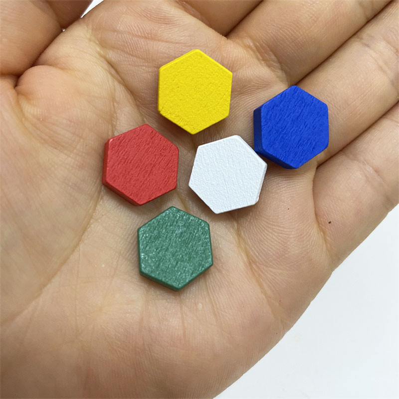 Board Game Hegemony - Marqueurs de jeu à prisme Hexagonal