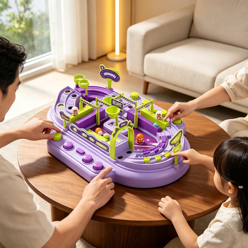 Board Game Race Track - Jeu de société de course de