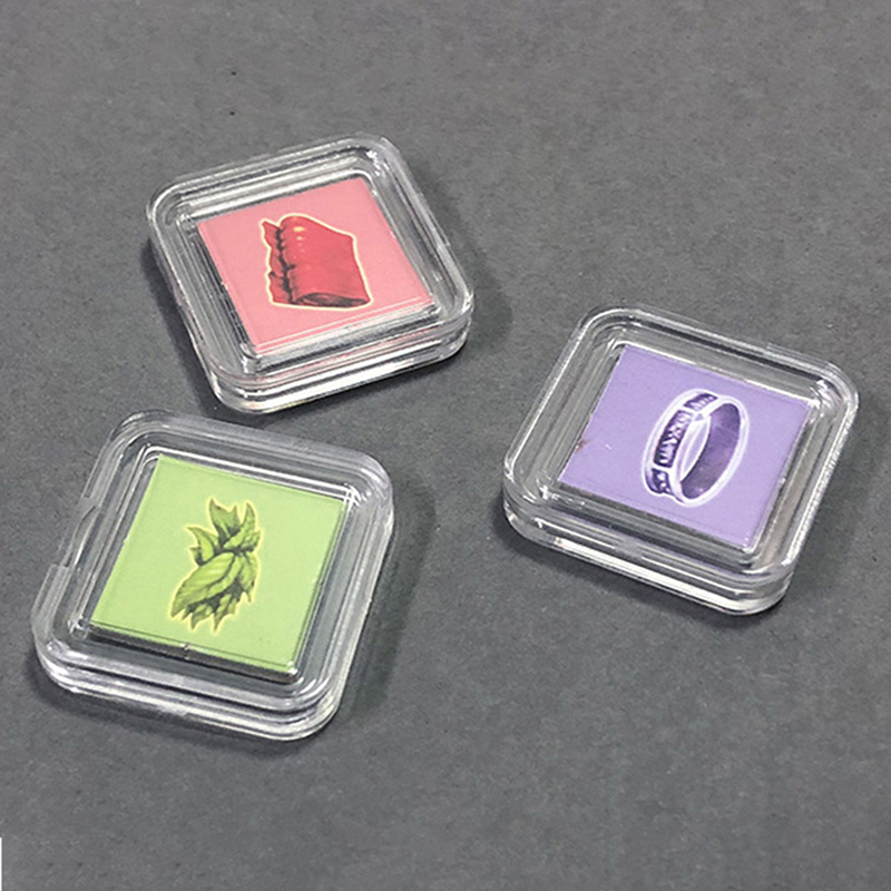 Board Game Hegemony - Conteneurs carrés transparents en plastique, 10