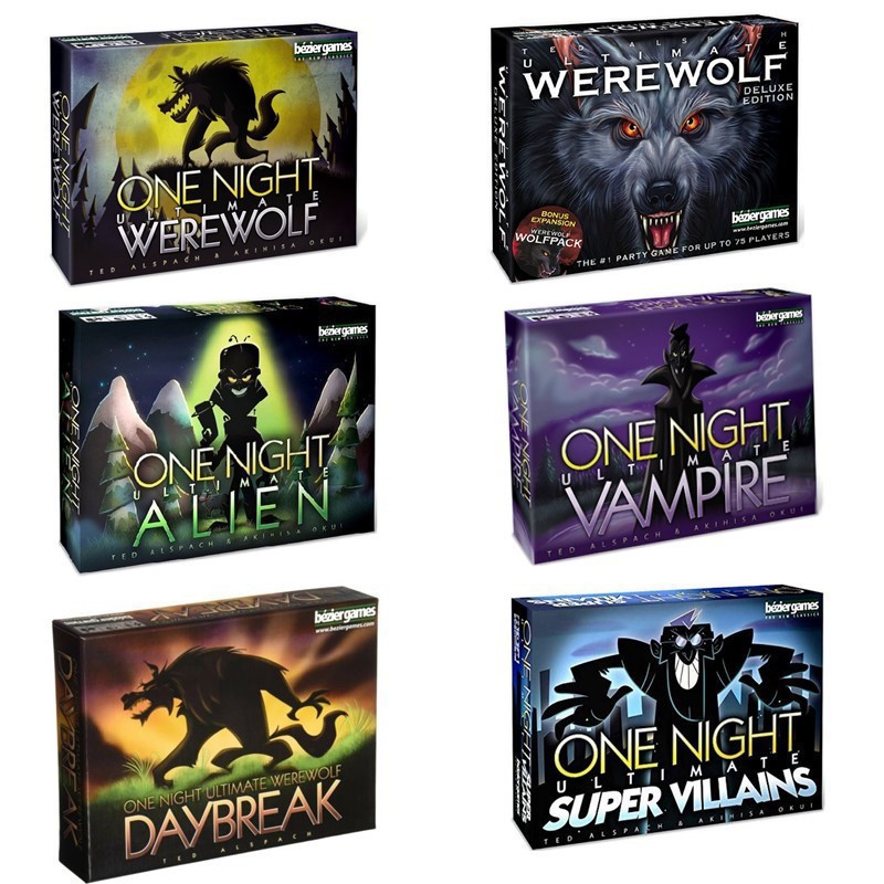 Board Game Werewolf - Jeu de fête une nuit ultime