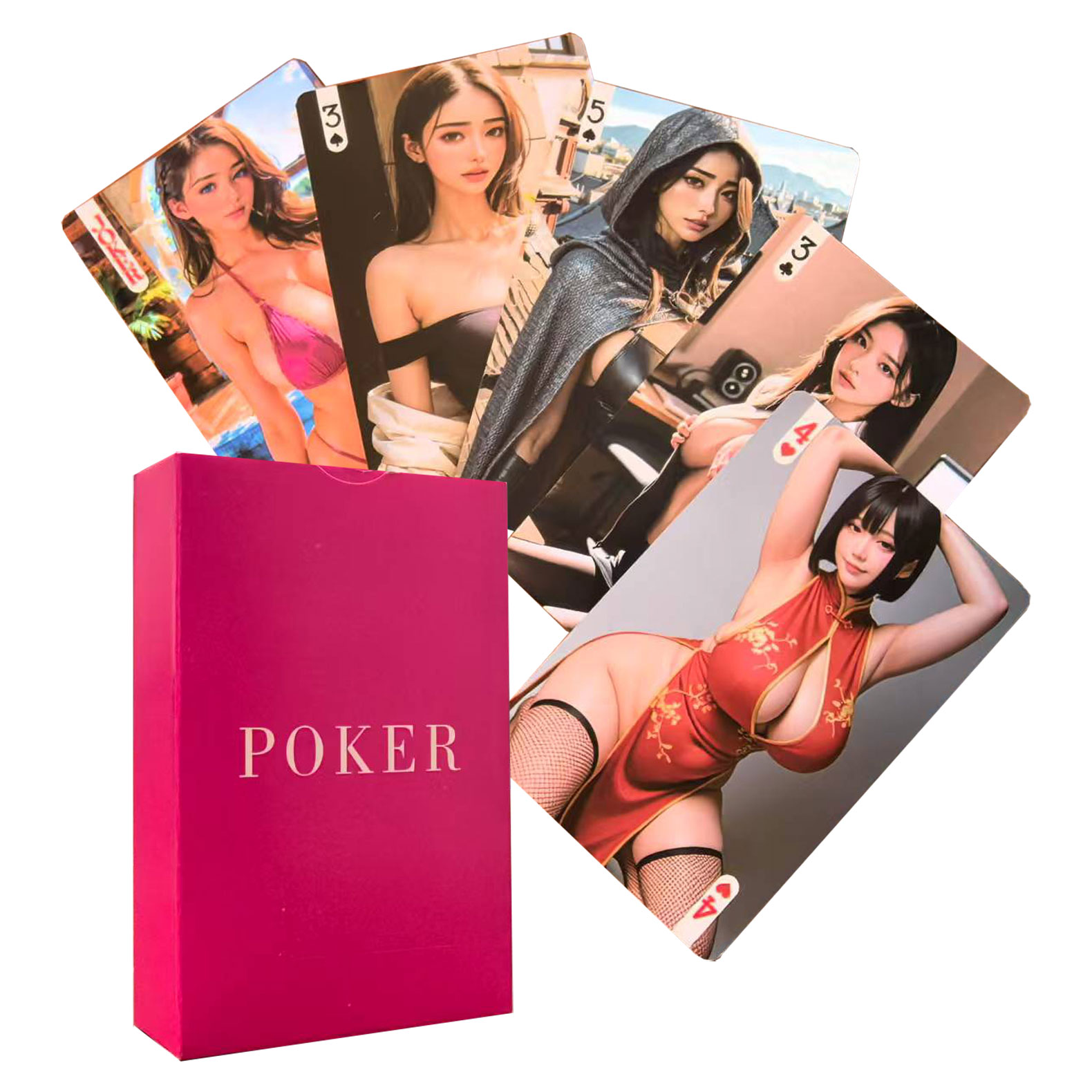 Board Game Werewolf - Cartes à jouer Beaty Poker jeu