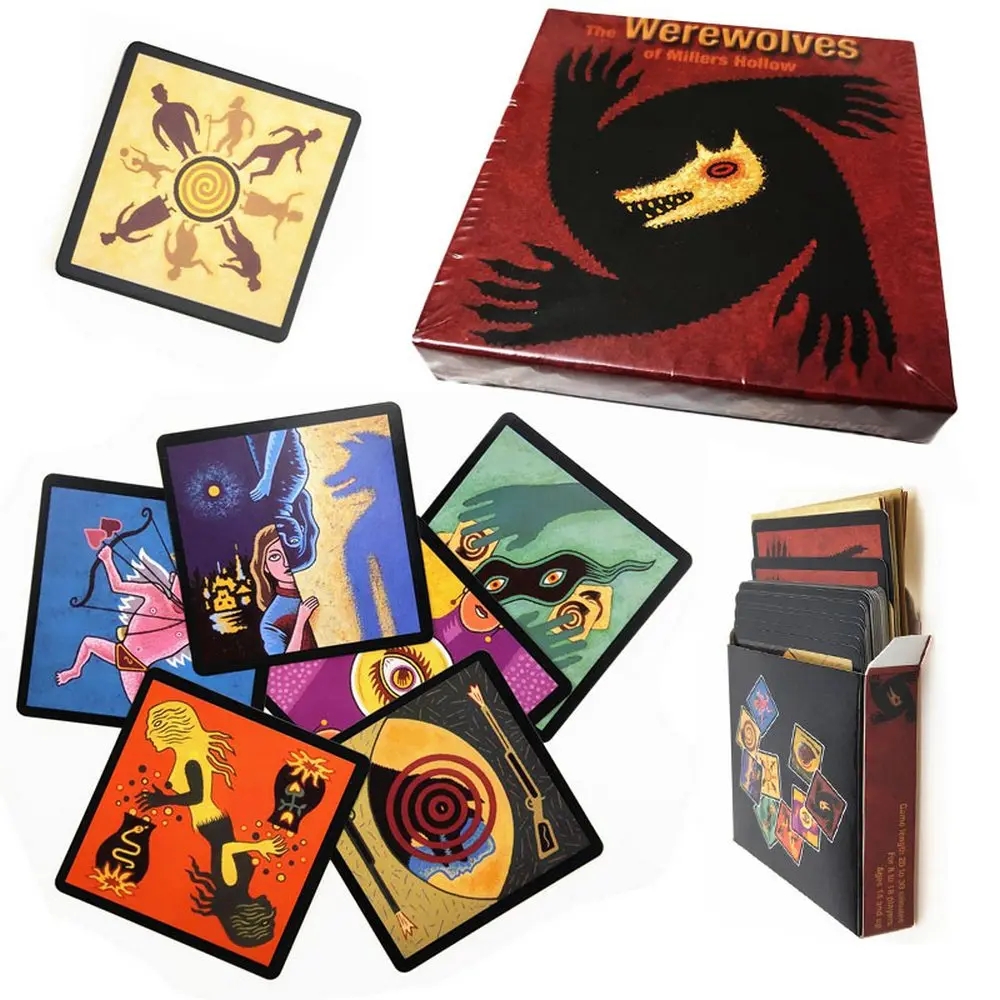 Board Game Werewolf - Jeu de société Werewolf Killing Game,