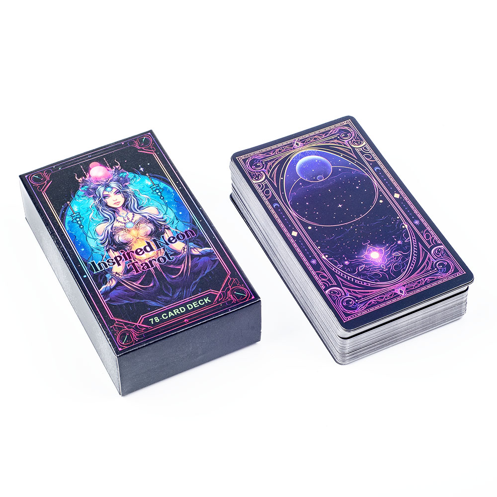 Board Game Quest - Jeu de tarot inspiré du néon,