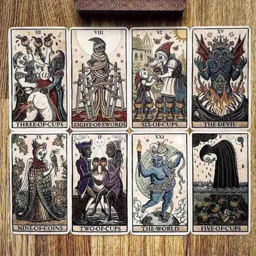 Board Game Research - Tarot Trionfi Della Luna, jeu de