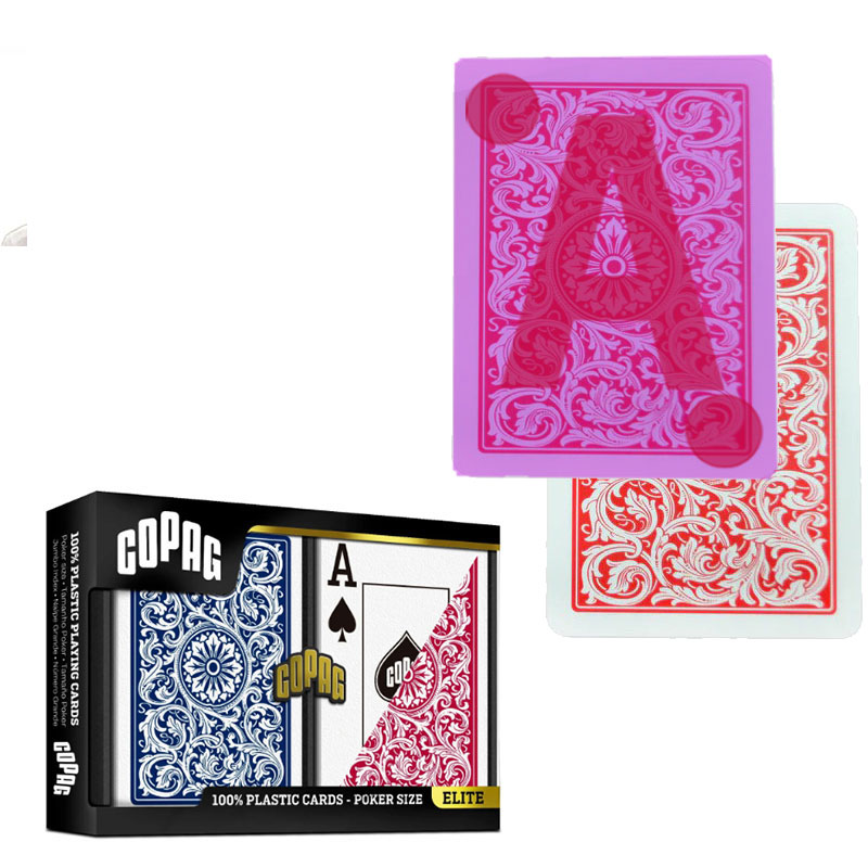 Board Game Viral - Cartes de poker marquées Copag Elite,