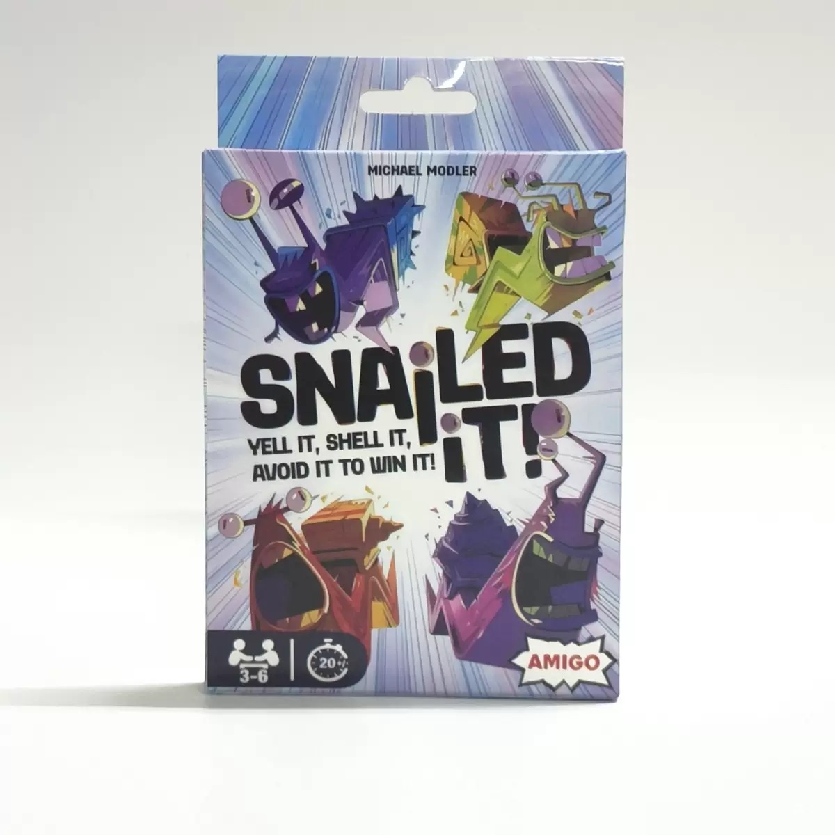Board Game Solo - Jeu de cartes Snailed it, interaction
