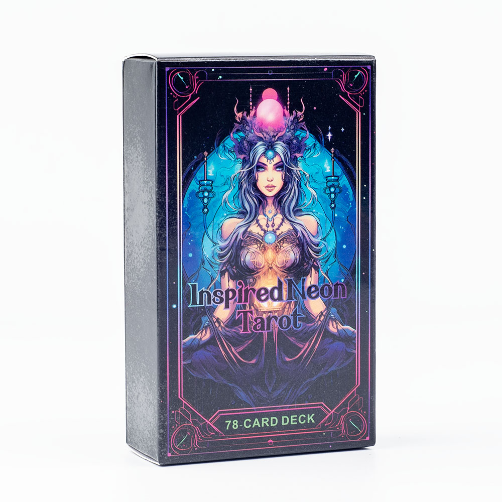 Tarot néon inspiré un jeu de 7 - Board Game Uno avis et prix