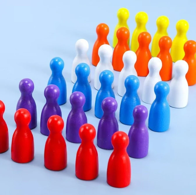 Marqueurs d'échecs en bois col - Board Game Hegemony avis et prix
