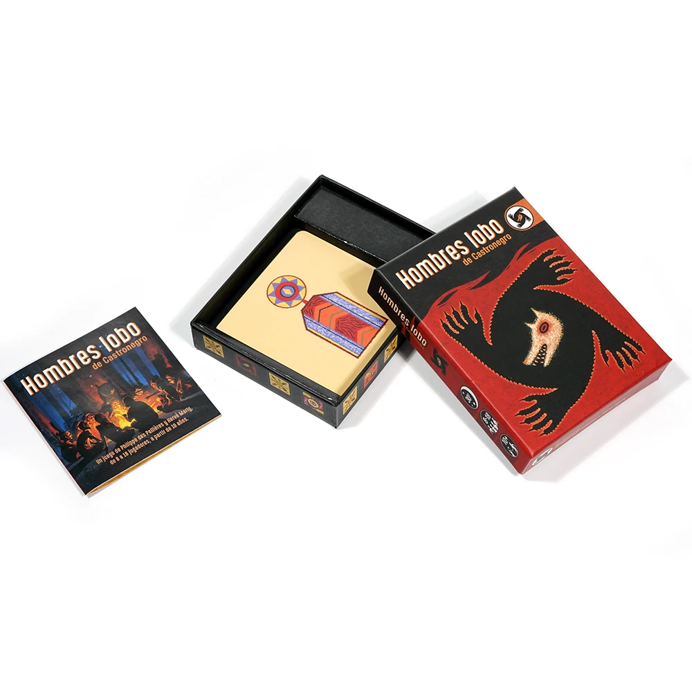 Le loup-garou cartes un jeu de - Board Game Werewolf avis et prix