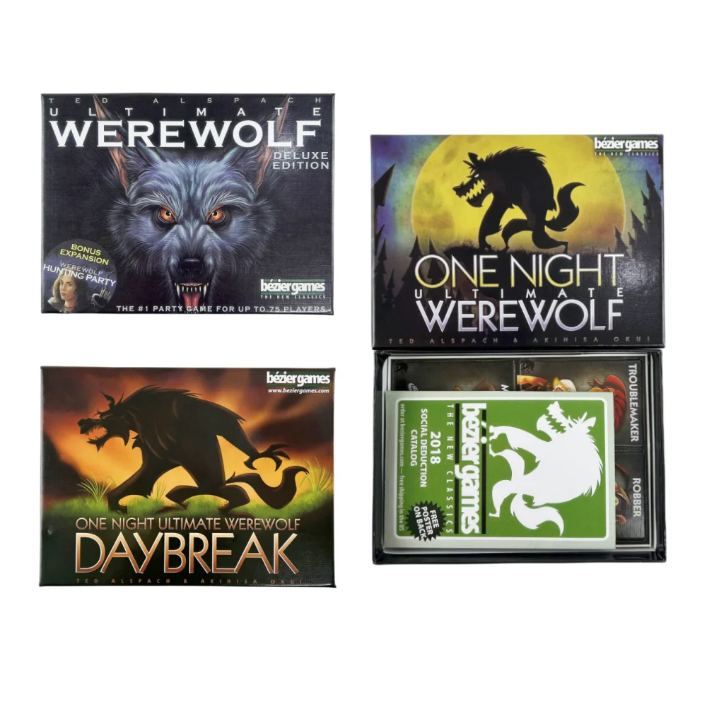 One Night Ultimate Werewolf Ca - Board Game Werewolf avis et prix
