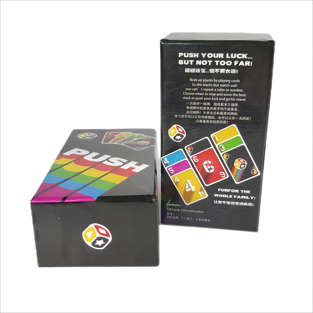 Jeu de cartes à pousser Jeu de - Board Game Solo avis et prix