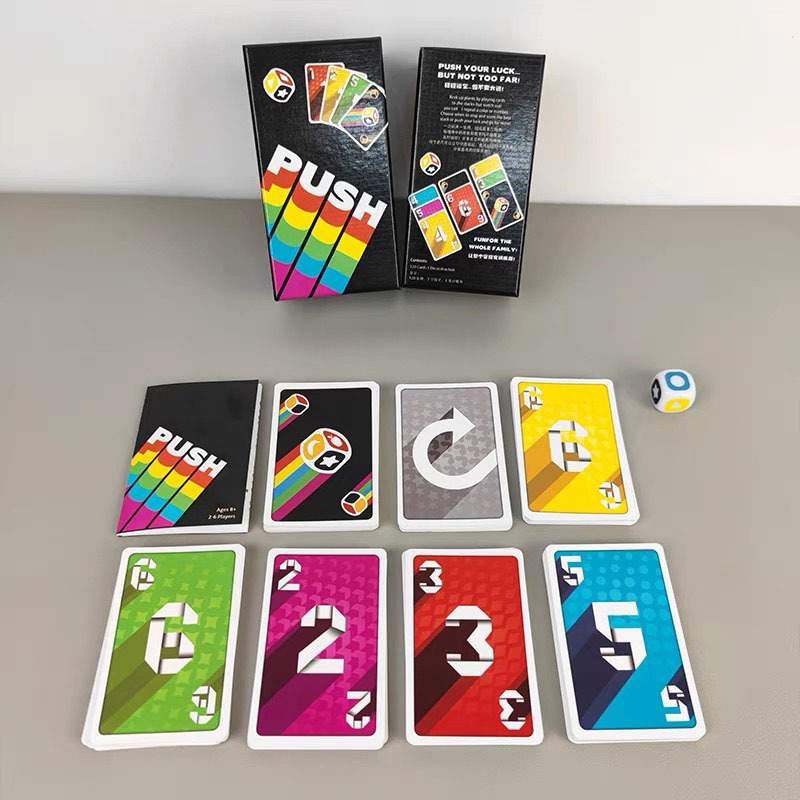 Jeu de cartes à pousser Jeu de - Board Game Solo avis et prix