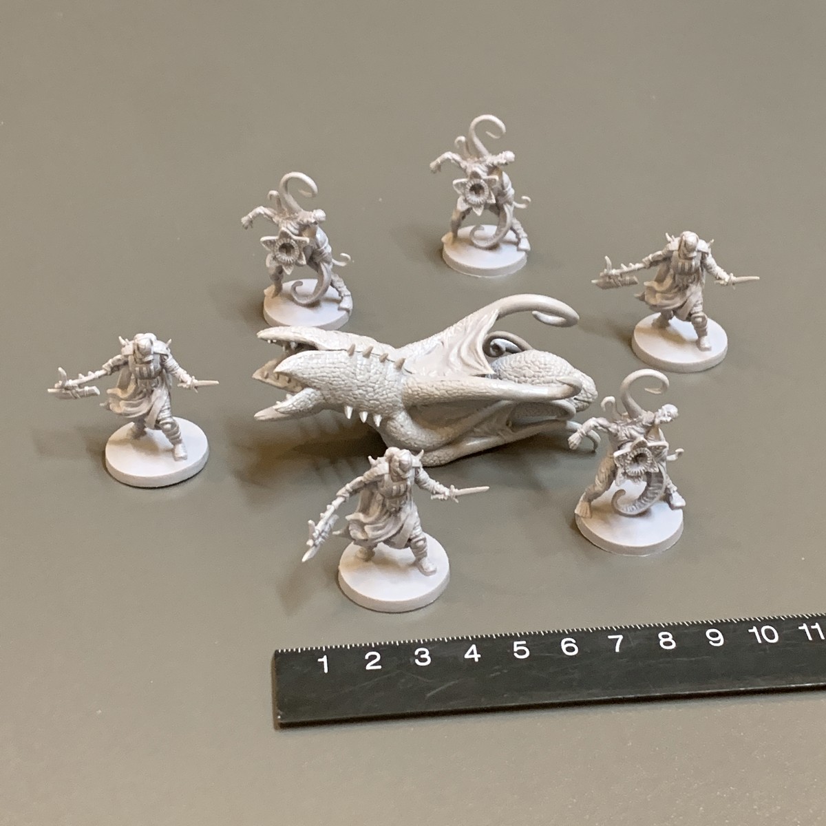 Lot de 6 figurines de ver alph - Board Game Horror Movie avis et prix