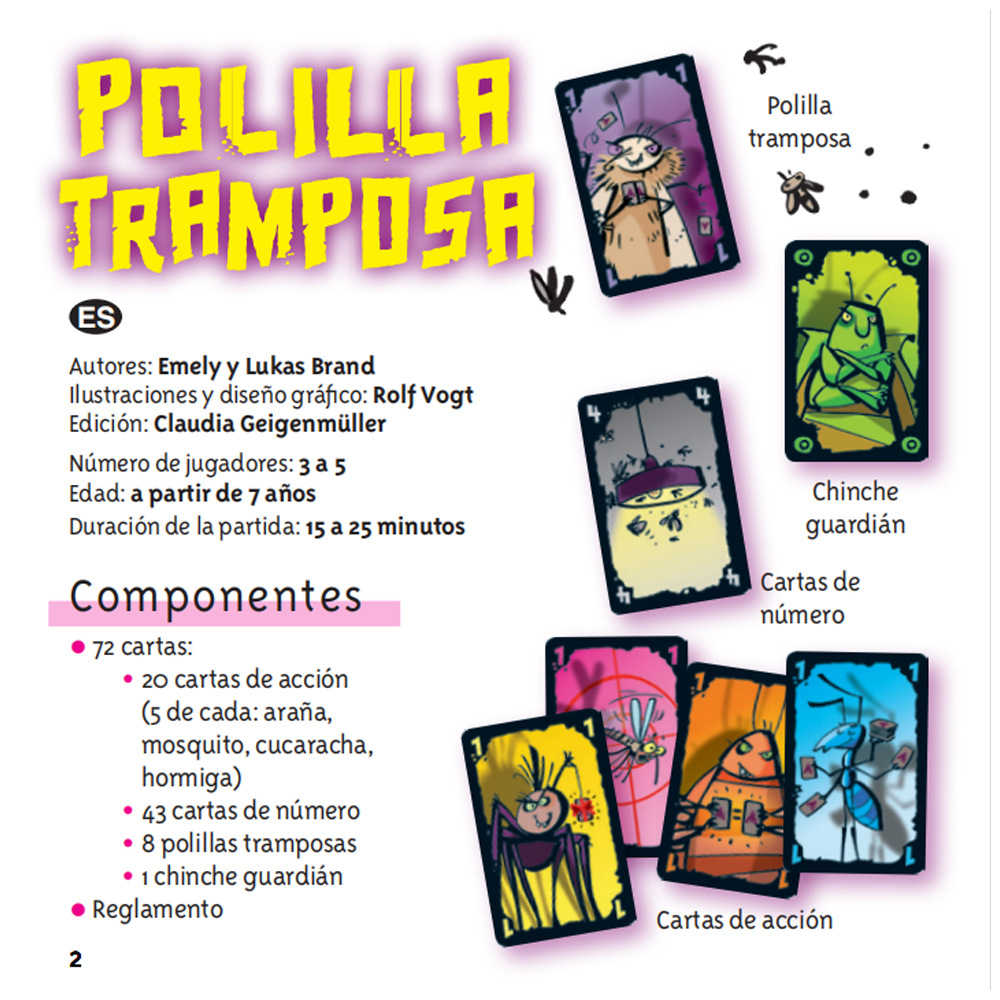Polilla Tramposa Español jeu d - Board Game Viral avis et prix