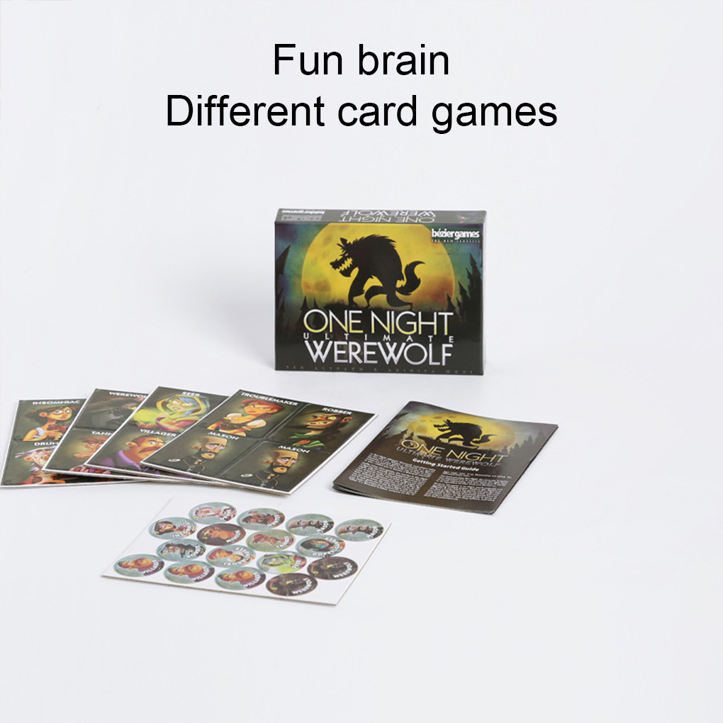 Collection de cartes de loup-g - Board Game Werewolf avis et prix