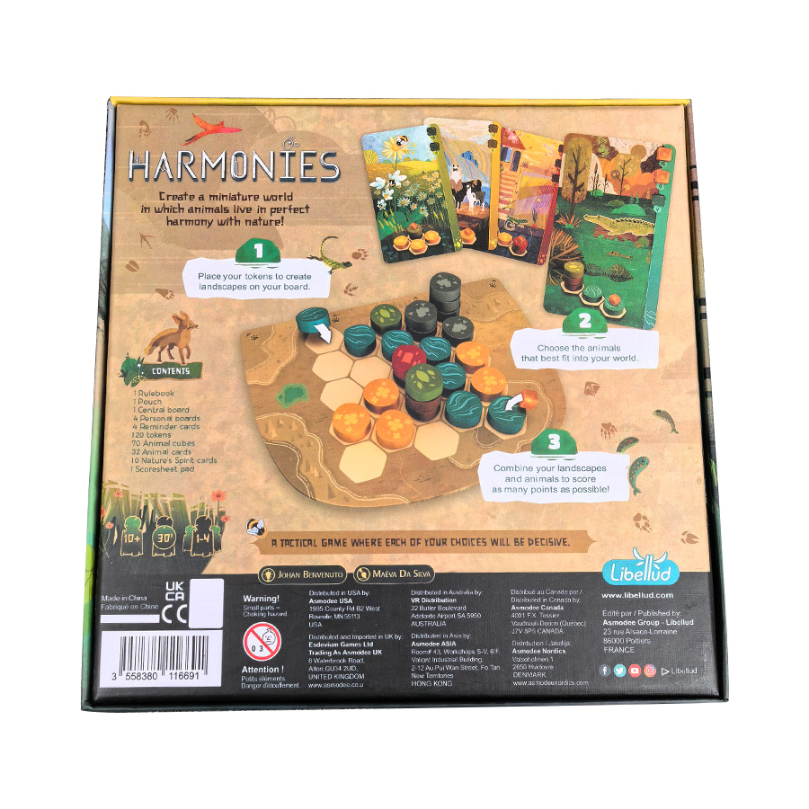 Harmonies - Jeux de société -  - Board Game Solo avis et prix
