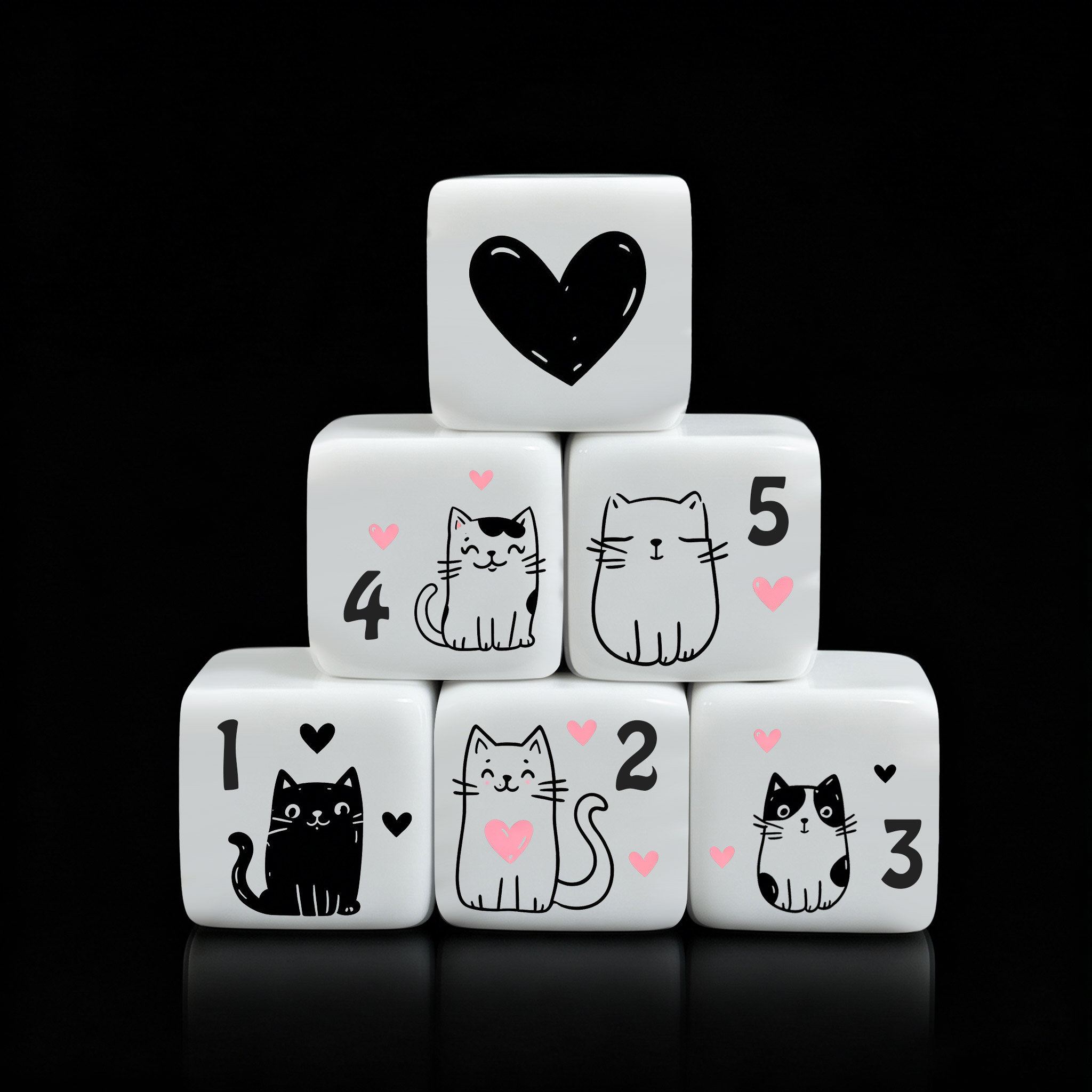 12 pièces/ensemble de dés mign - Board Game Design avis et prix