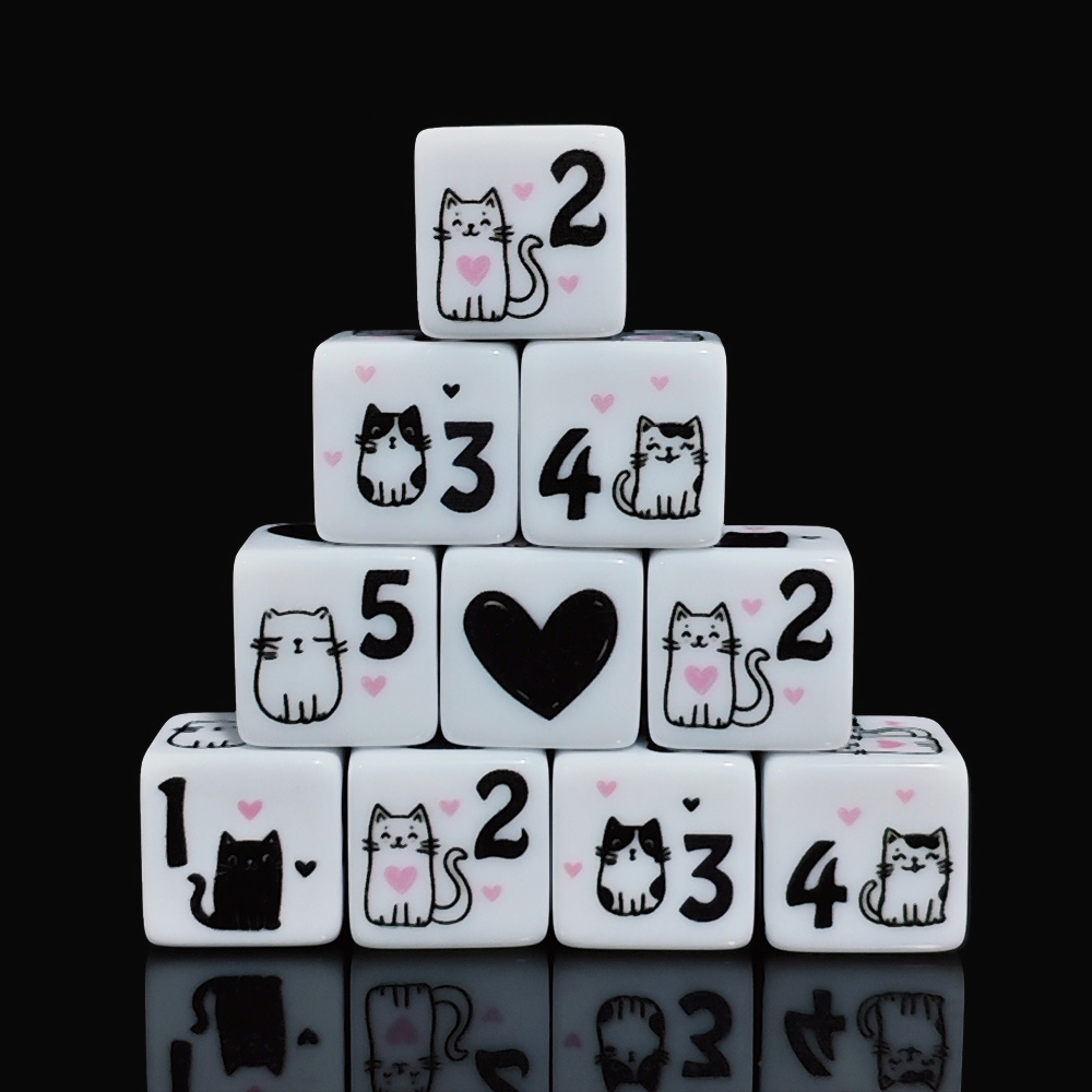12 pièces/ensemble de dés mign - Board Game Design avis et prix