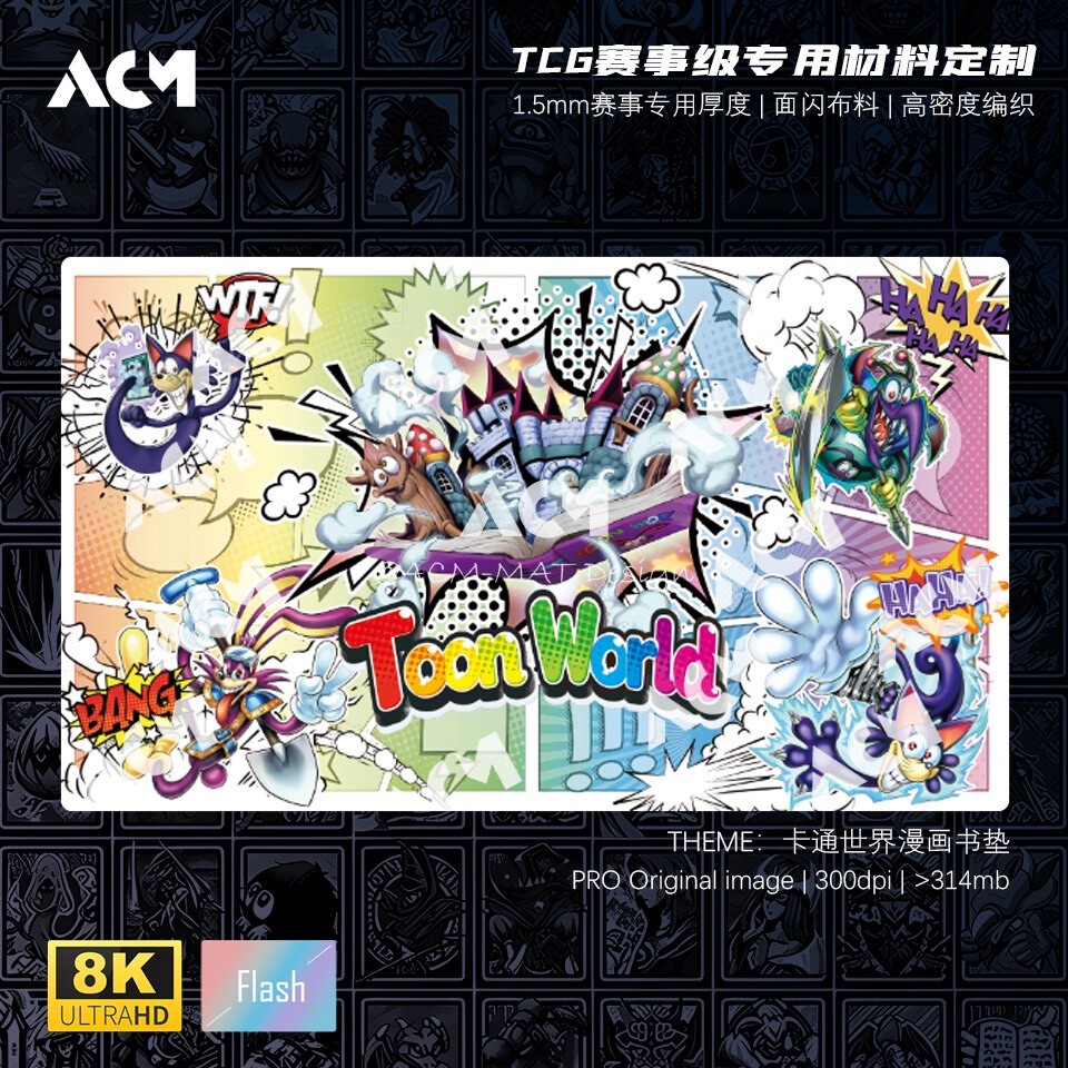 600x350mm Yu-Gi-Oh! Toon World - Board Game Gi avis et prix