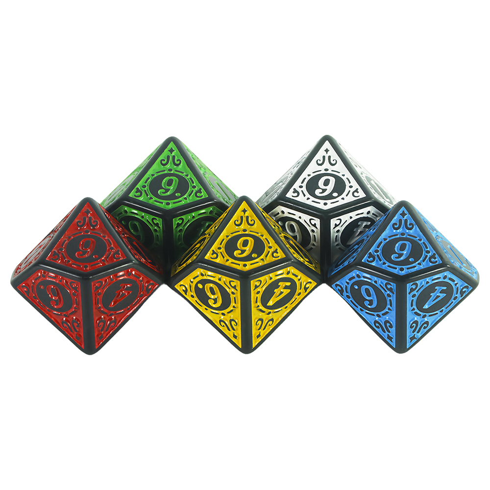 Jeu de dés polyédriques D10 en - Board Game Viral avis et prix