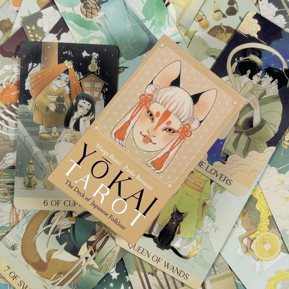 Jeu de cartes Yokai Tarot, 78  - Board Game Research avis et prix