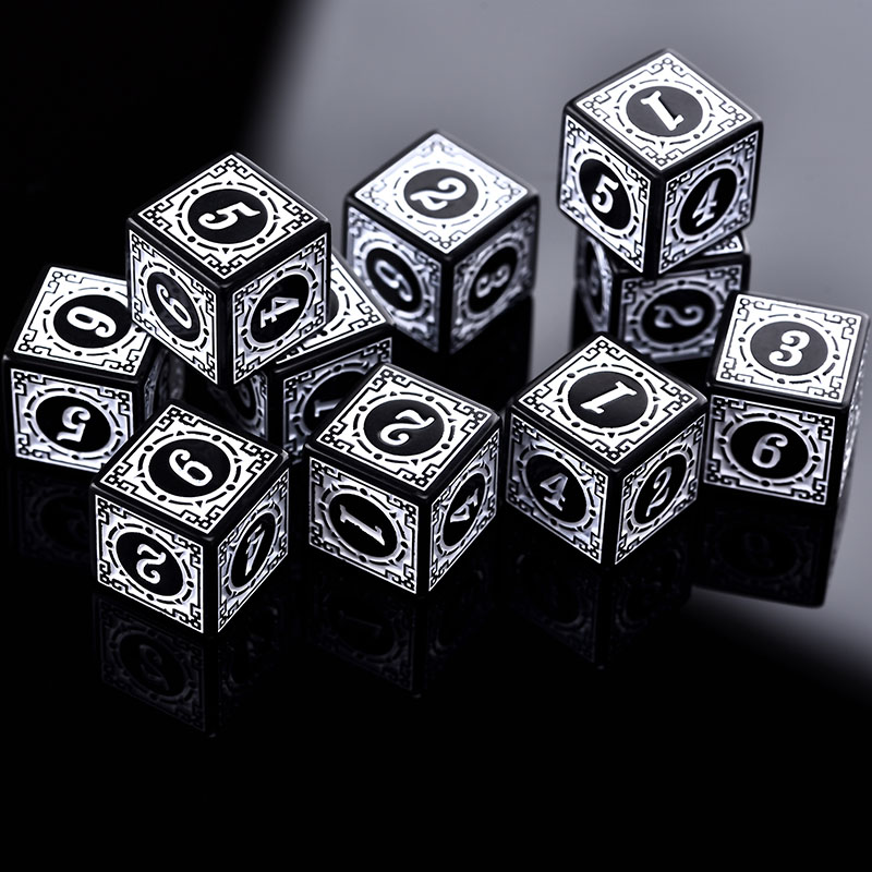 10 pièces/ensemble jeu de dés  - Board Game Viral avis et prix