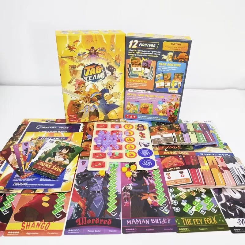 Tag Team - Jeu de cartes |   d - Board Game Solo avis et prix